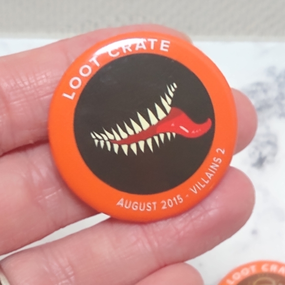 Loot Crate Button Pins Bundle - Picture 5 of 8